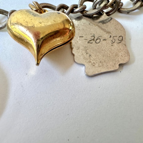Vintage Charm Bracelet, Locket, Photos - Picture 11 of 11